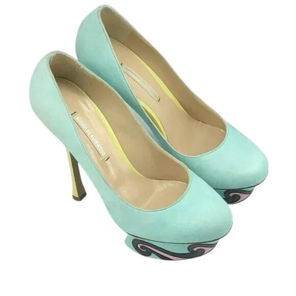 Nicholas Kirkwood platform heel pumps size 36.5 - Picture 2 of 9